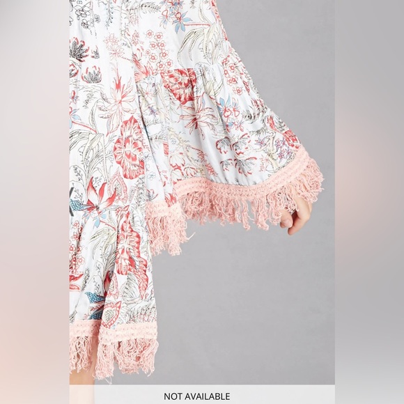 Z&L Europe Floral Print Dress. Size Small. EUC - Picture 5 of 14